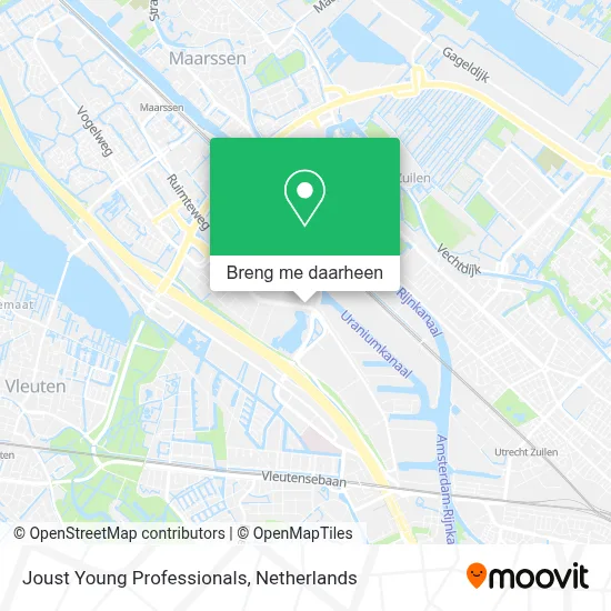 Joust Young Professionals kaart