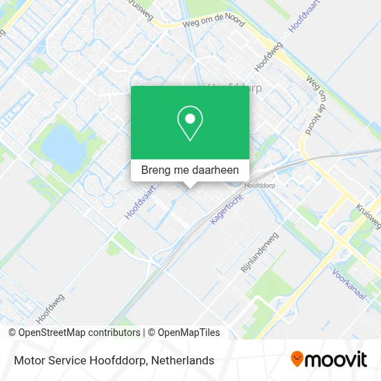 Motor Service Hoofddorp kaart