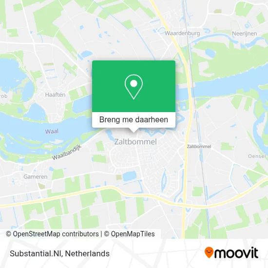 Substantial.Nl kaart
