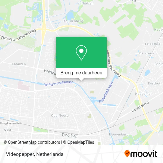 Videopepper kaart