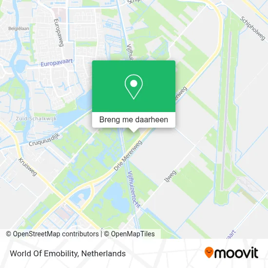 World Of Emobility kaart