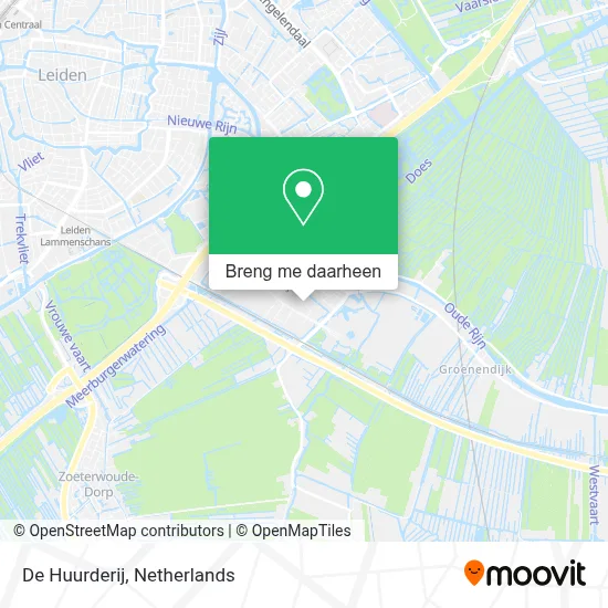 De Huurderij kaart