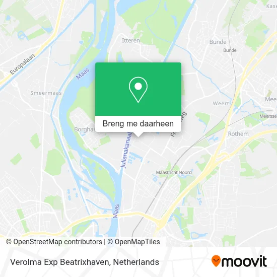 Verolma Exp Beatrixhaven kaart