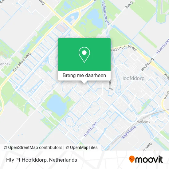 Hty Pt Hoofddorp kaart