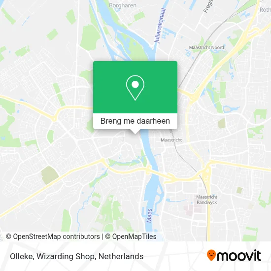 Olleke, Wizarding Shop kaart