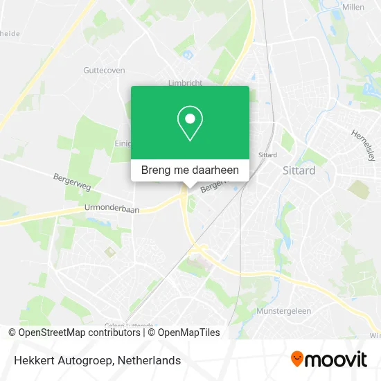 Hekkert Autogroep kaart