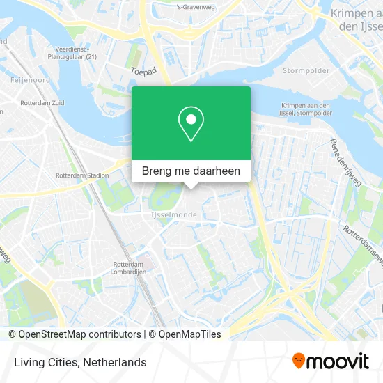 Living Cities kaart