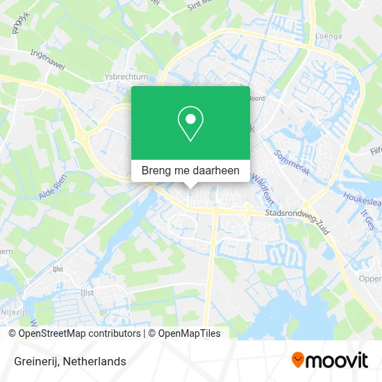 Greinerij kaart