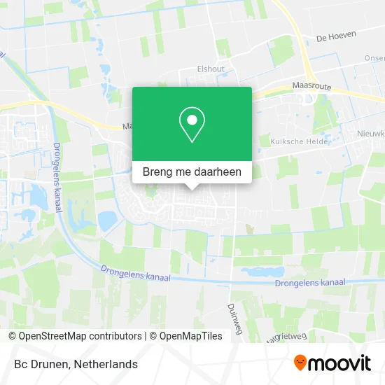 Bc Drunen kaart