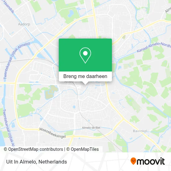 Uit In Almelo kaart