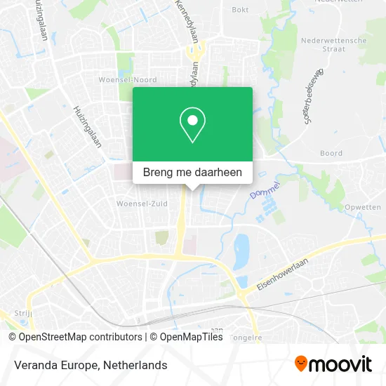 Veranda Europe kaart