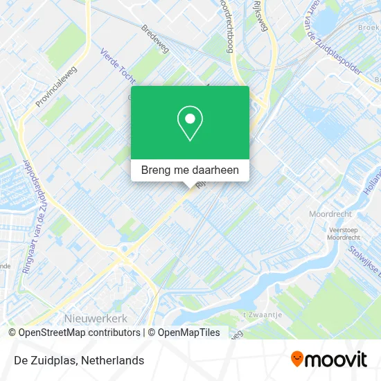 De Zuidplas kaart
