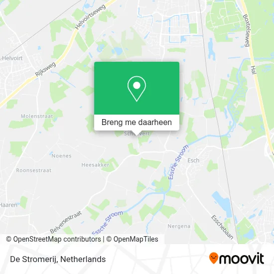 De Stromerij kaart