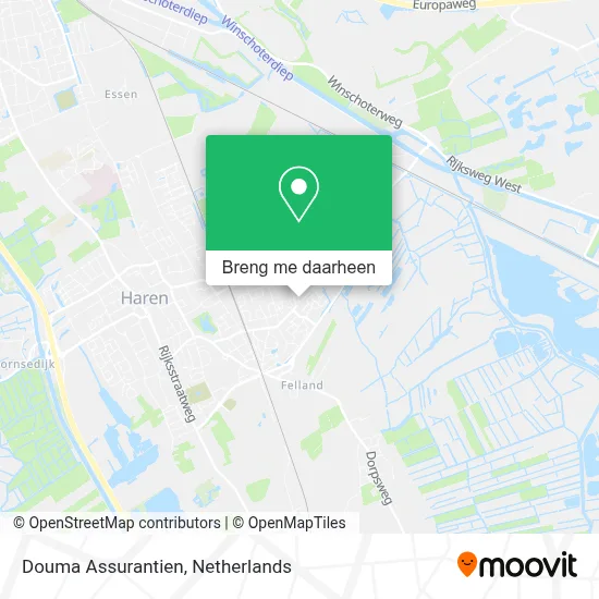 Douma Assurantien kaart