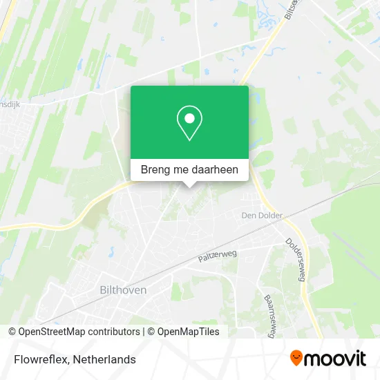 Flowreflex kaart
