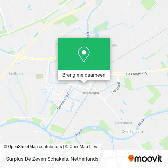 Surplus De Zeven Schakels kaart
