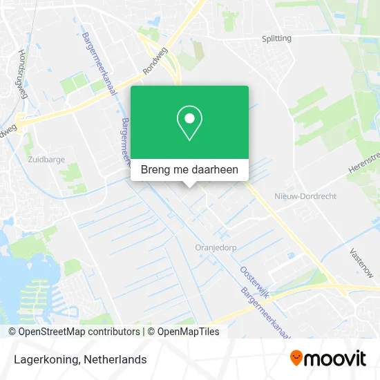 Lagerkoning kaart