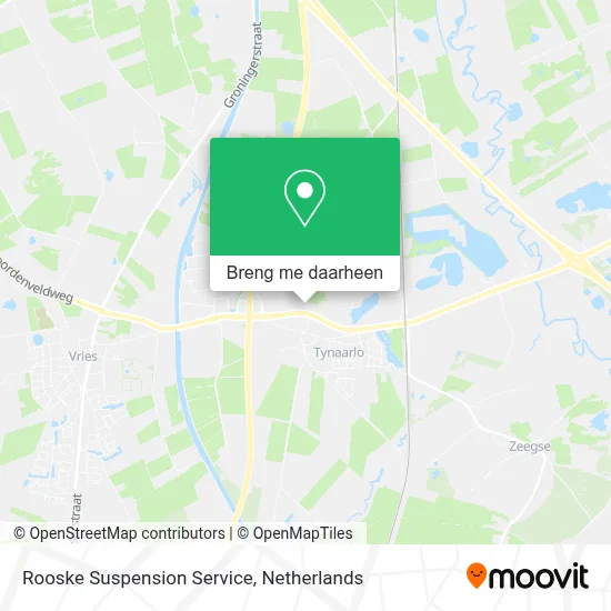 Rooske Suspension Service kaart