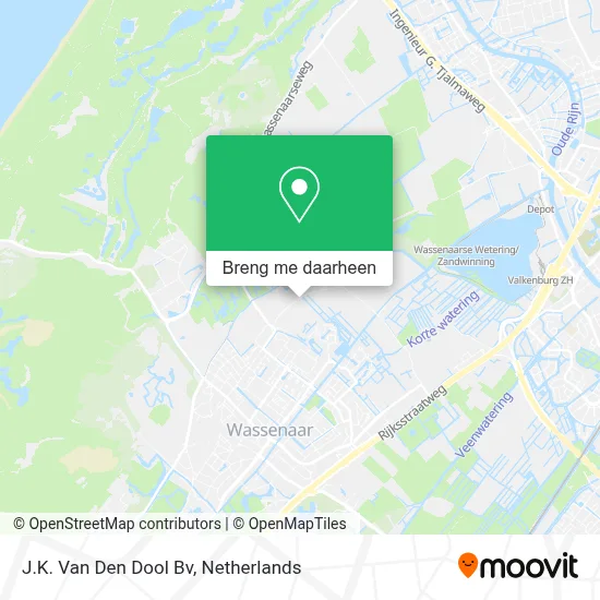 J.K. Van Den Dool Bv kaart