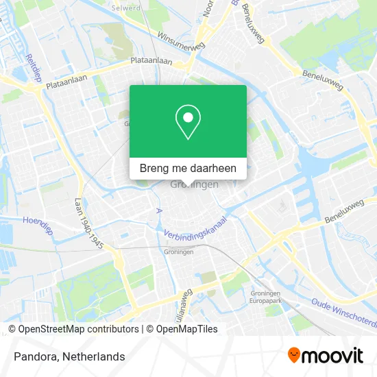 Pandora kaart