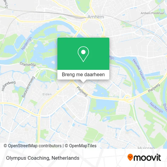 Olympus Coaching kaart