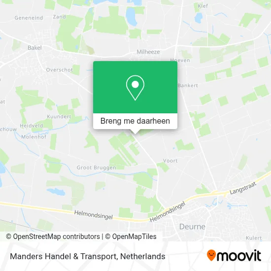 Manders Handel & Transport kaart