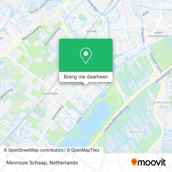 Mevrouw Schaap kaart