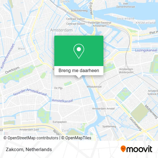 Zakcom kaart