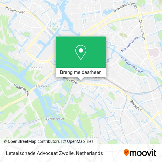 Letselschade Advocaat Zwolle kaart