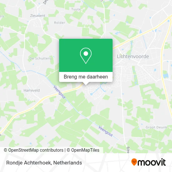 Rondje Achterhoek kaart