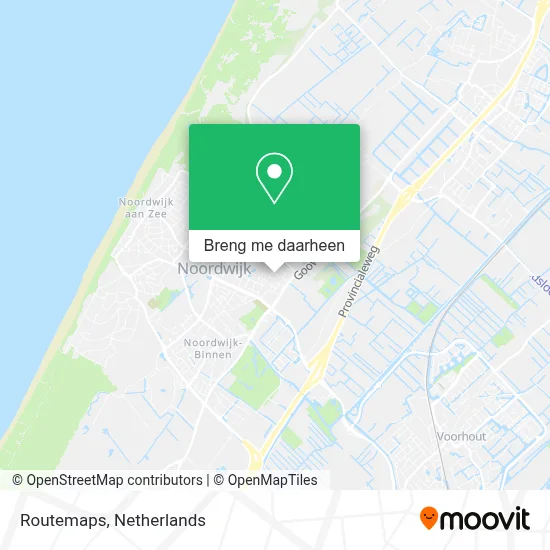 Routemaps kaart