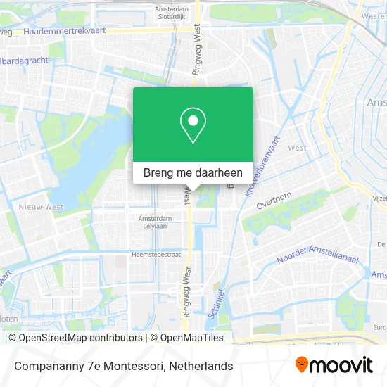 Compananny 7e Montessori kaart