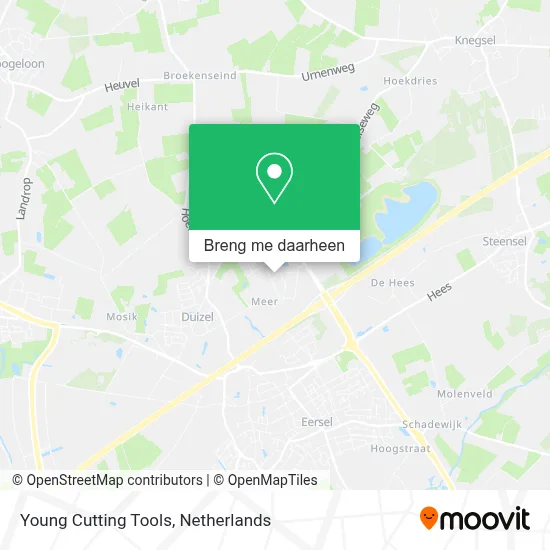 Young Cutting Tools kaart