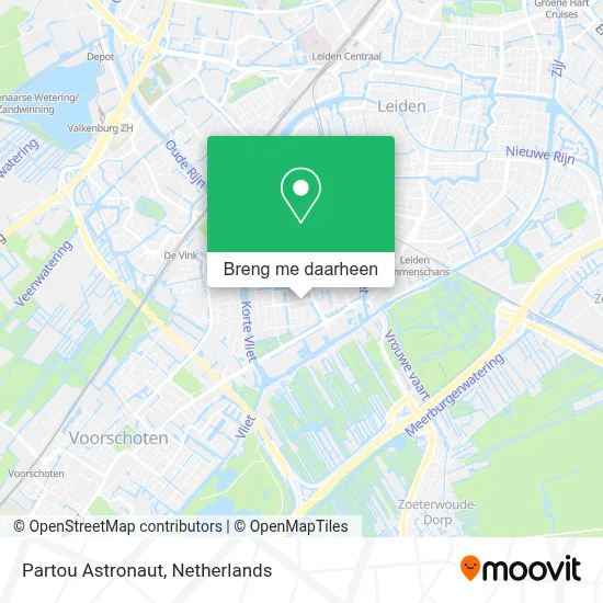 Partou Astronaut kaart