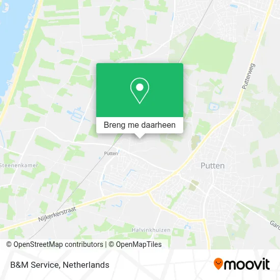 B&M Service kaart