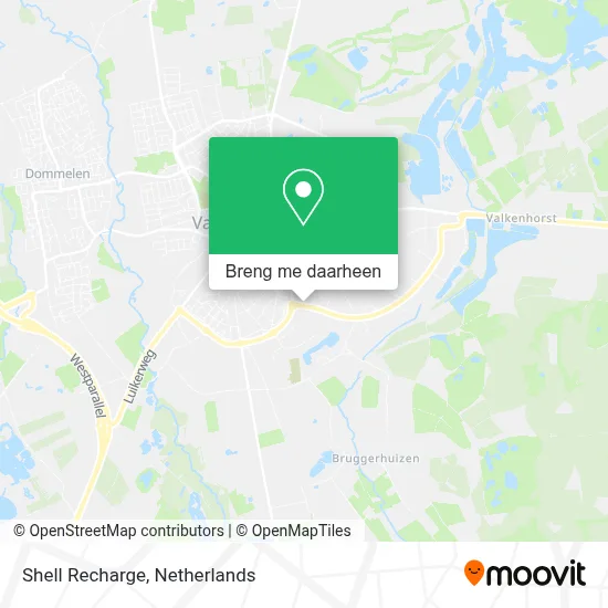 Shell Recharge kaart