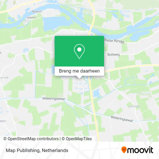 Map Publishing kaart