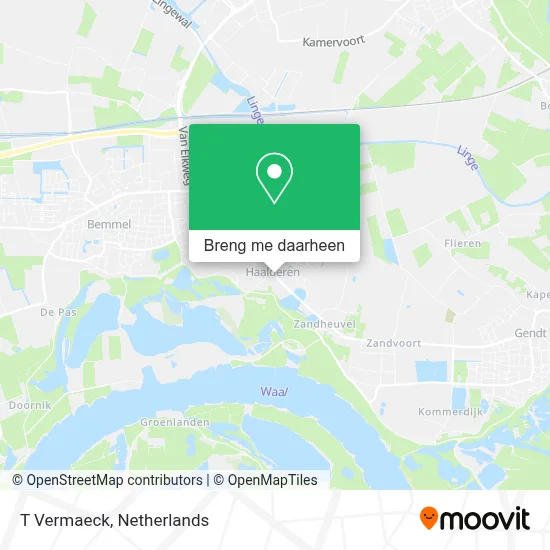 T Vermaeck kaart