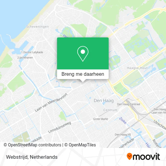 Webstrijd kaart