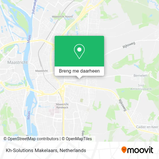 Kh-Solutions Makelaars kaart