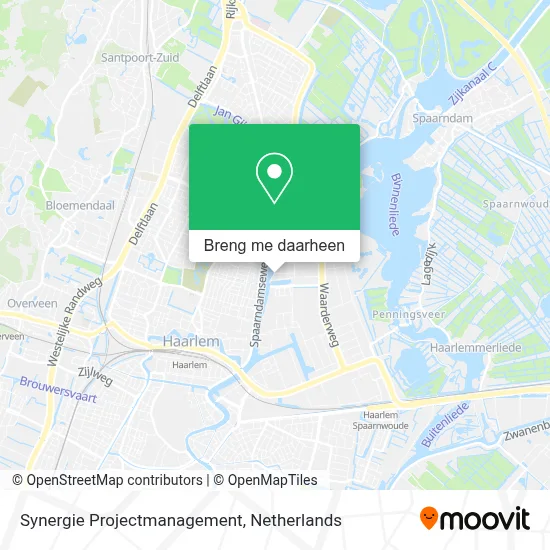 Synergie Projectmanagement kaart