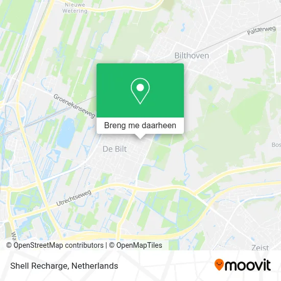 Shell Recharge kaart