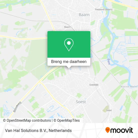 Van Hal Solutions B.V. kaart