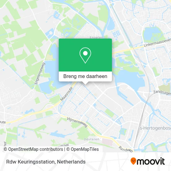 Rdw Keuringsstation kaart