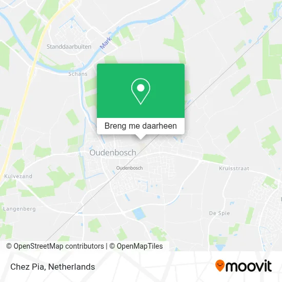 Chez Pia kaart