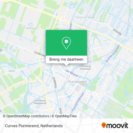 Curves Purmerend kaart