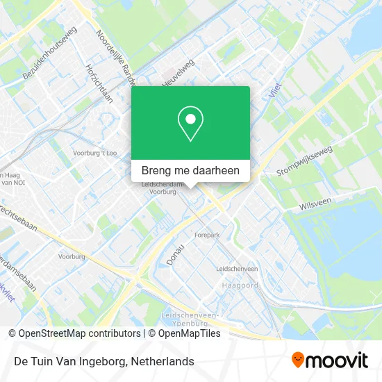 De Tuin Van Ingeborg kaart