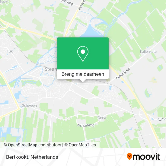 Bertkookt kaart