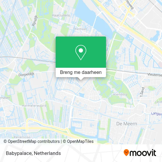 Babypalace kaart