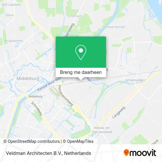 Veldman Architecten B.V. kaart